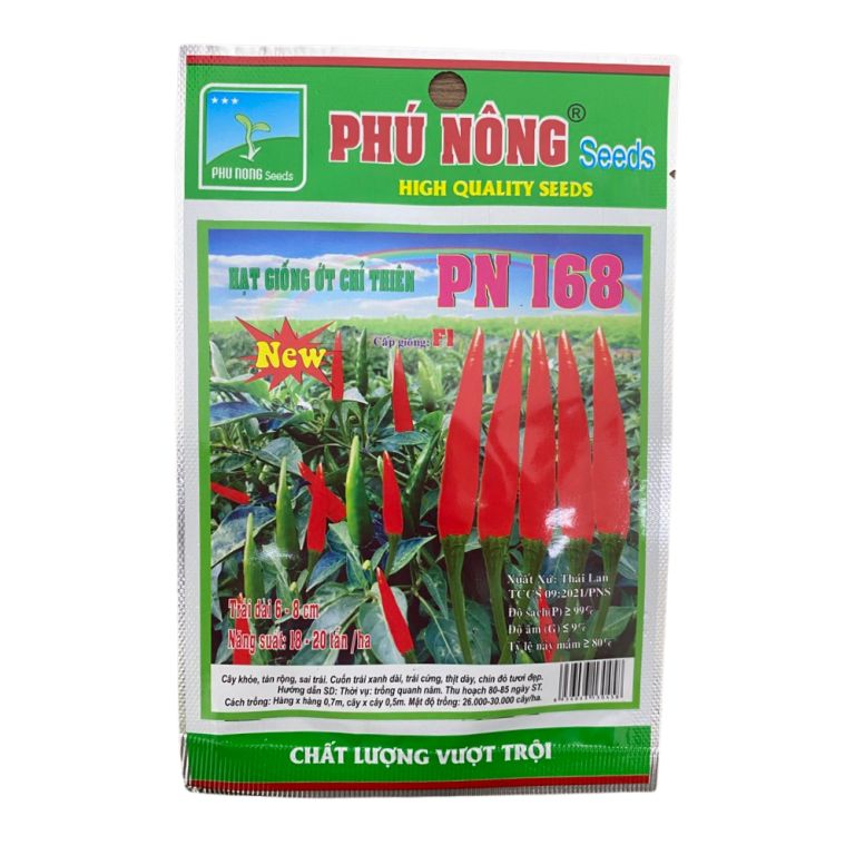 Hạt Giống Ớt Chỉ Thiên PN 168 ảnh 2 — địa chỉ bán cây cảnh để bàn tại hà nội