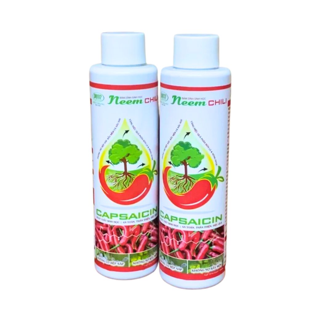 Neem Chili Chất bám dính sinh học trừ sâu rầy bọ trĩ ảnh 5 — cây để bàn lớp học